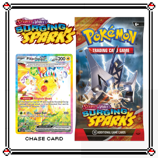 Pokemon Surging Sparks Sealed Booster Pack x36 (Trading Cards)