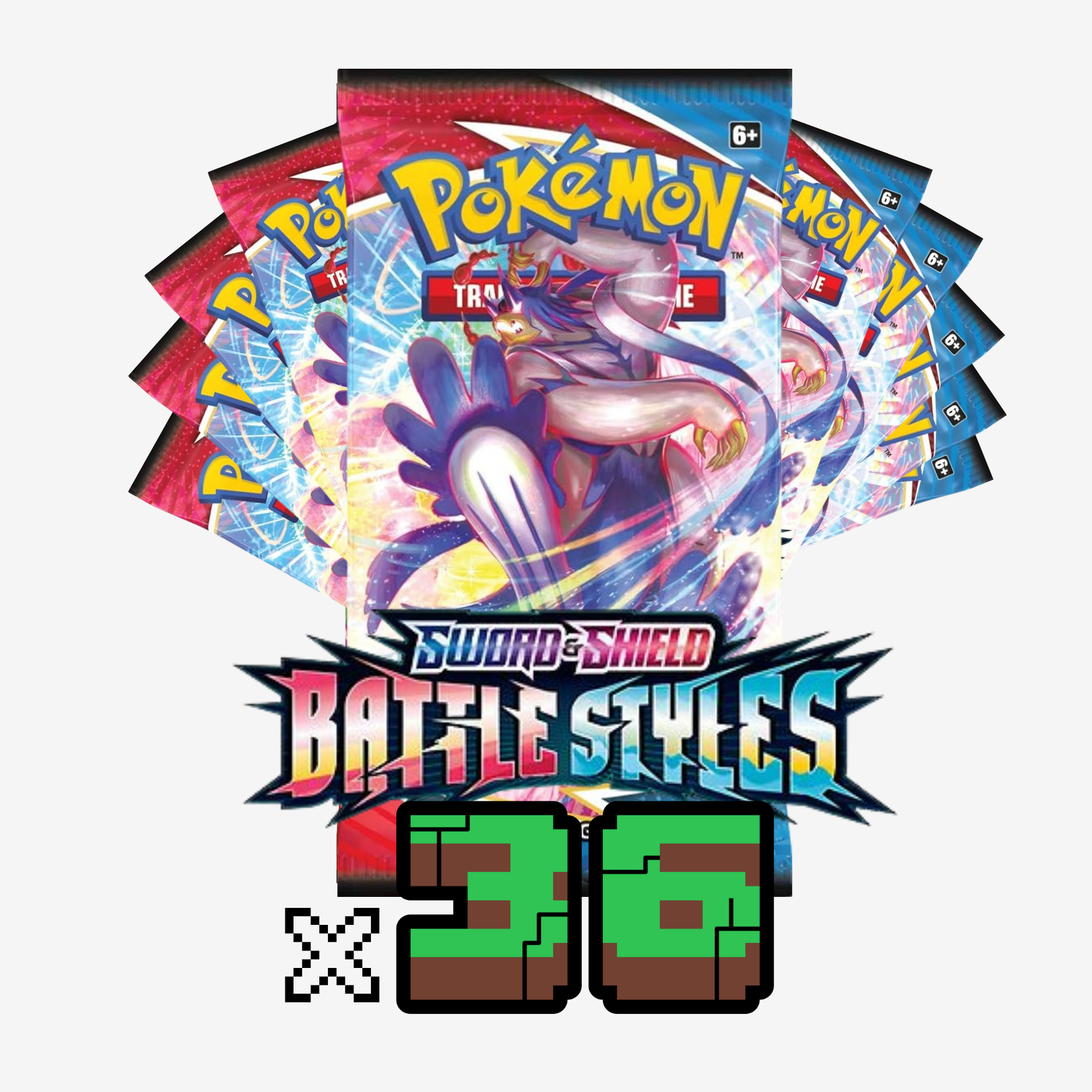 Pokemon Battle Styles Booster Pack - English (x36)