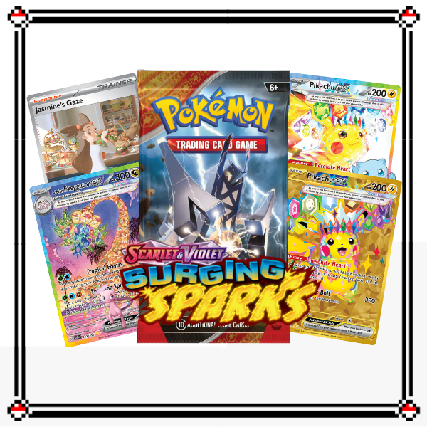 Pokemon Surging Sparks Sealed Booster Pack x36 (Trading Cards)