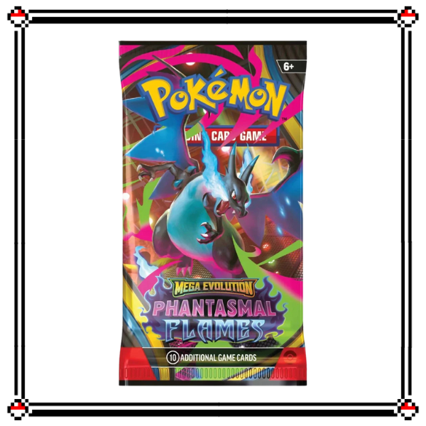Pokemon Phantasmal Flames Booster Pack - English (x1)