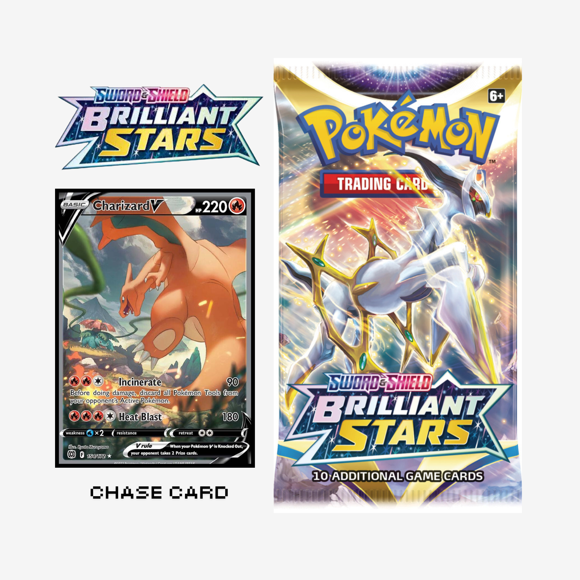 Pokemon Brilliant Stars Sealed Booster Pack x36 (Trading Cards)