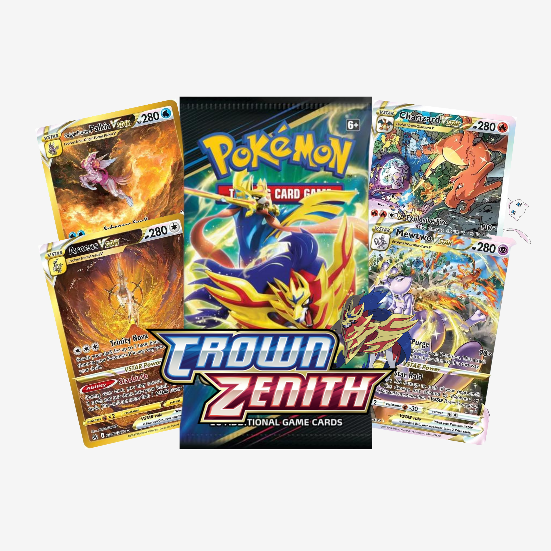 Pokemon Crown Zenith Booster Pack - English (x36)