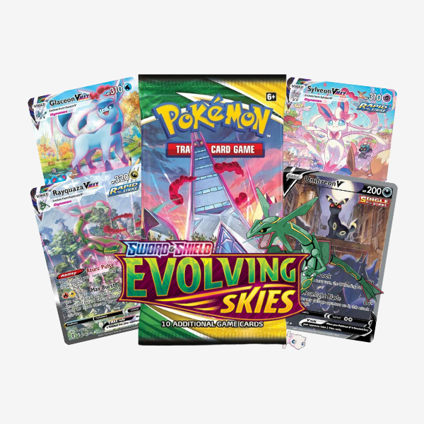 Pokemon Evolving Skies Sealed Booster Pack x1 (Trading Cards)