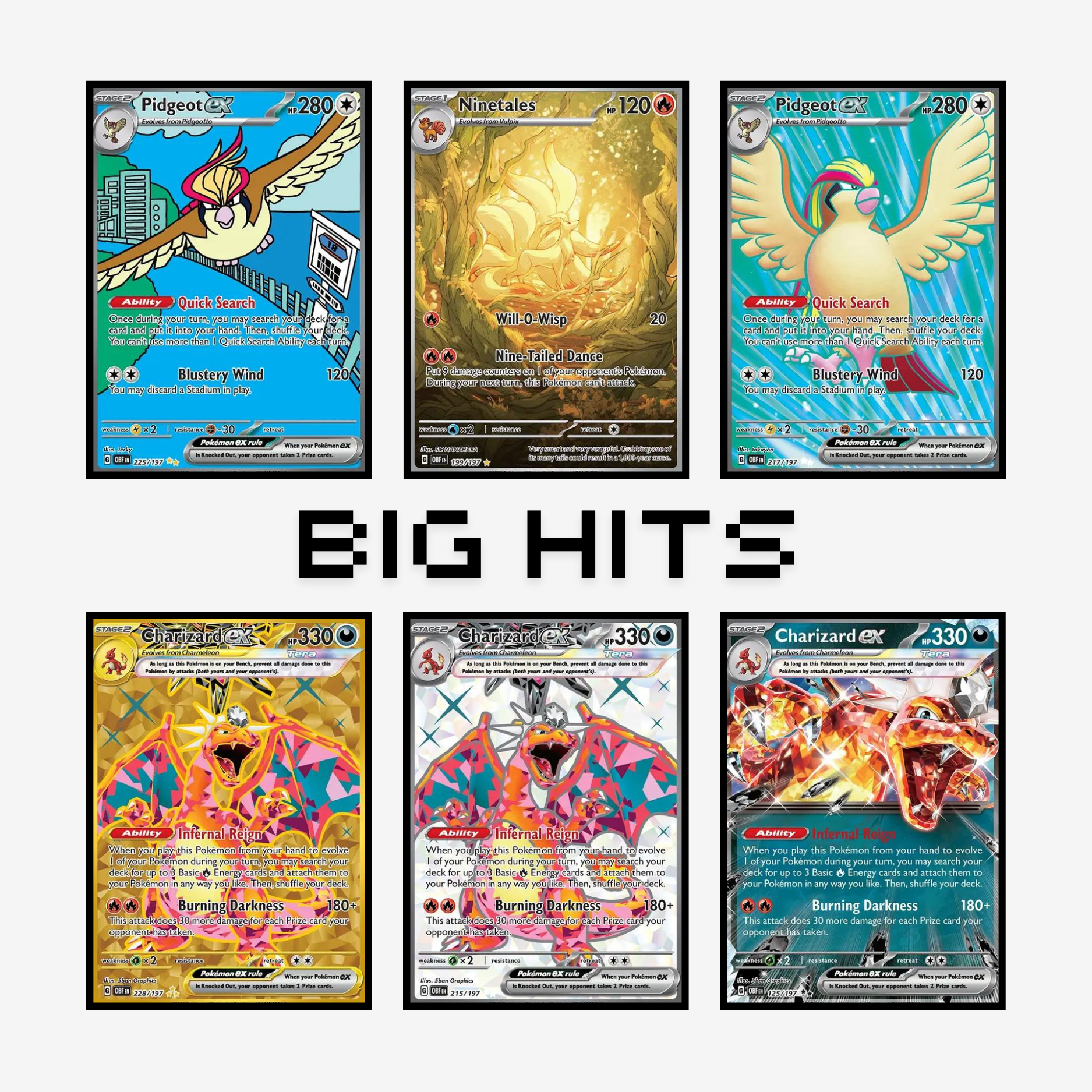 Pokemon Obsidian Flames Booster Pack - English (x1)