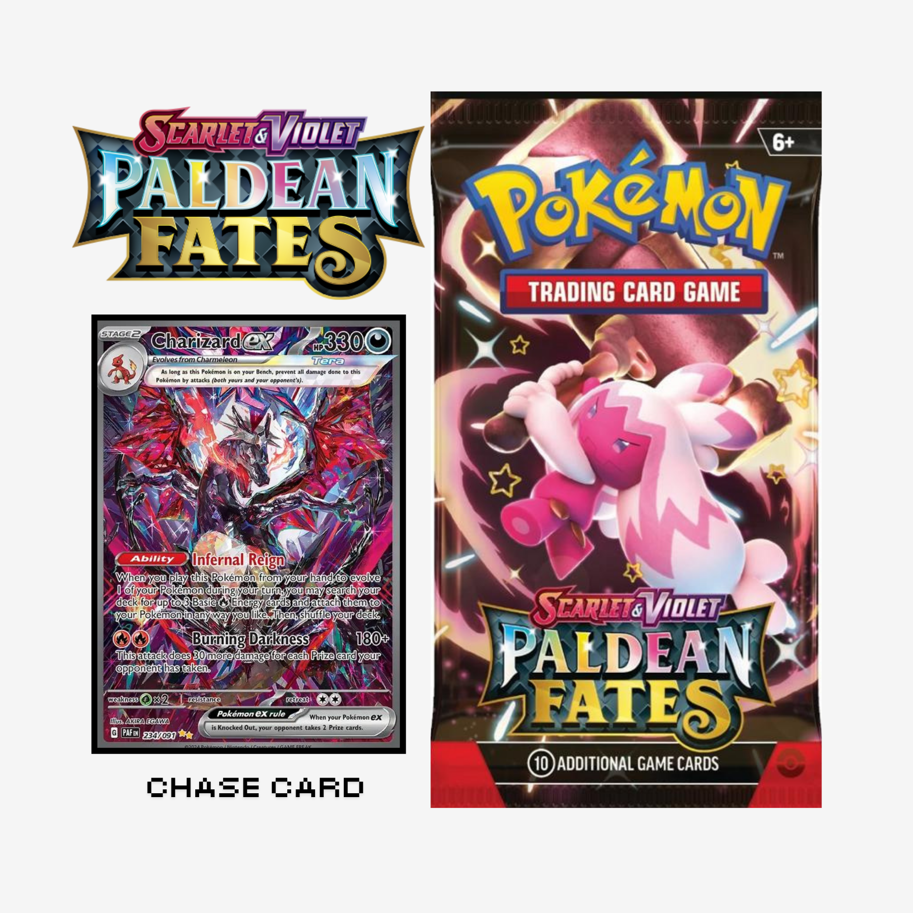 Pokemon Paldean Fates Booster Pack - English (x1)