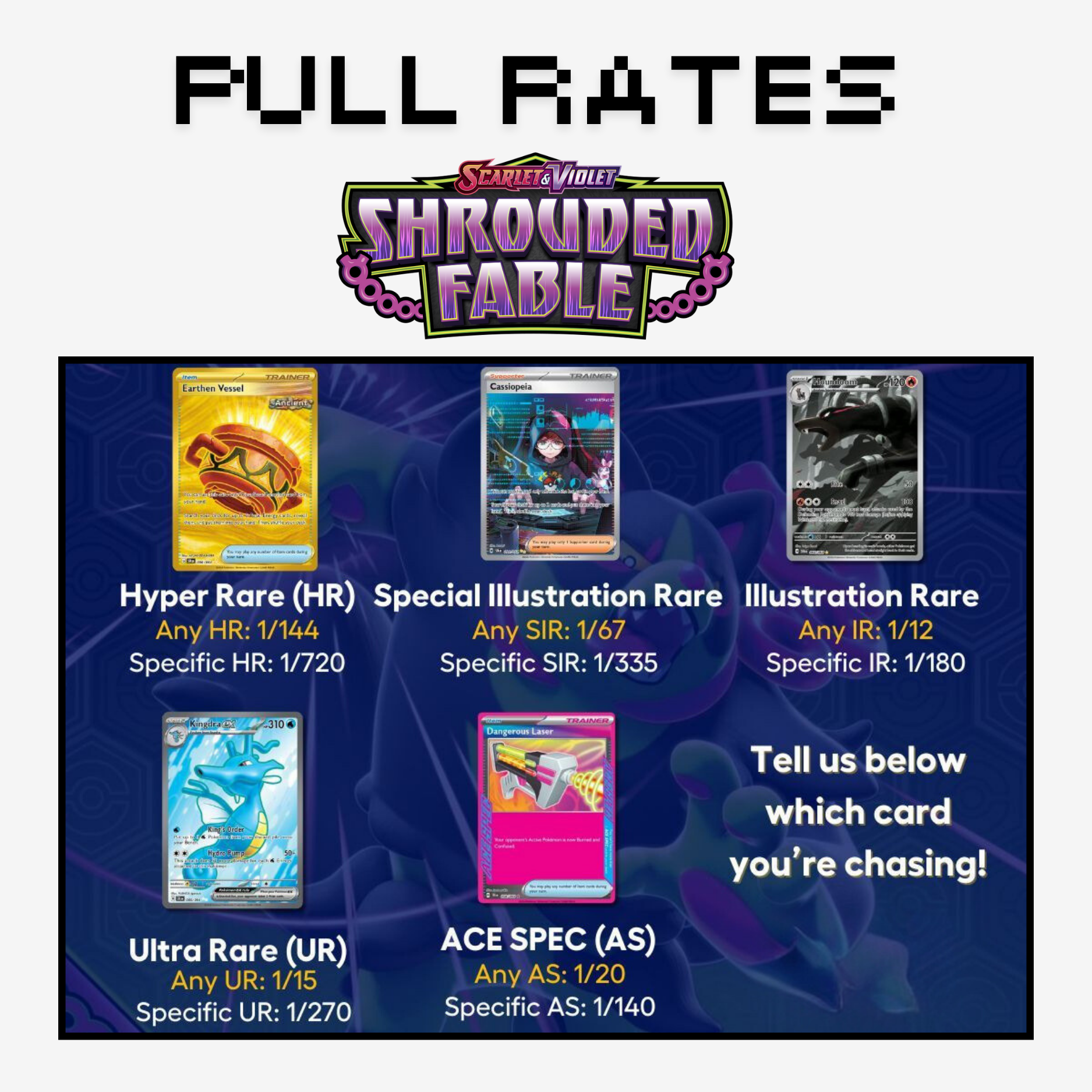 Pokemon Shrouded Fable Booster Pack - English (x1)