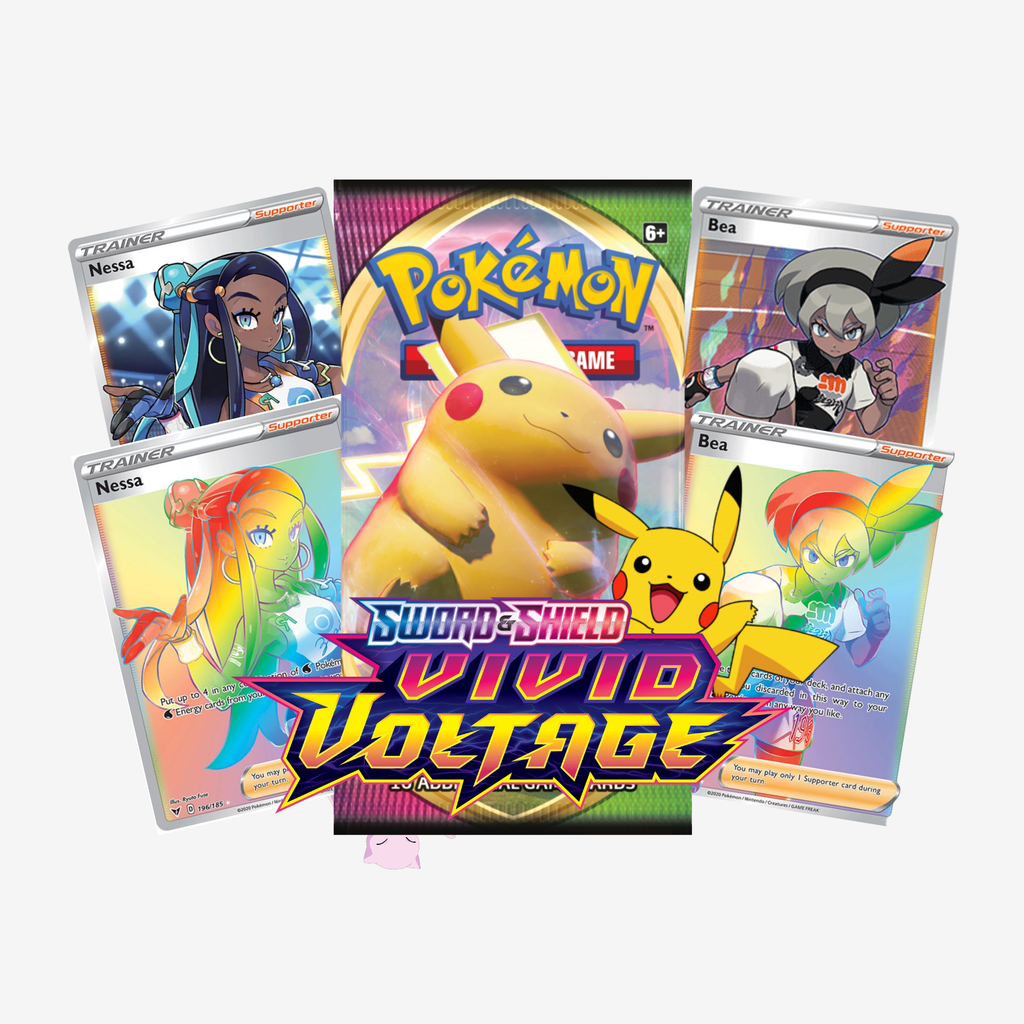 海外版　英語　Pokémon Vivid Voltage 新品未開封 English Pokemon Vivid Voltage Booster Pack - English (x1)