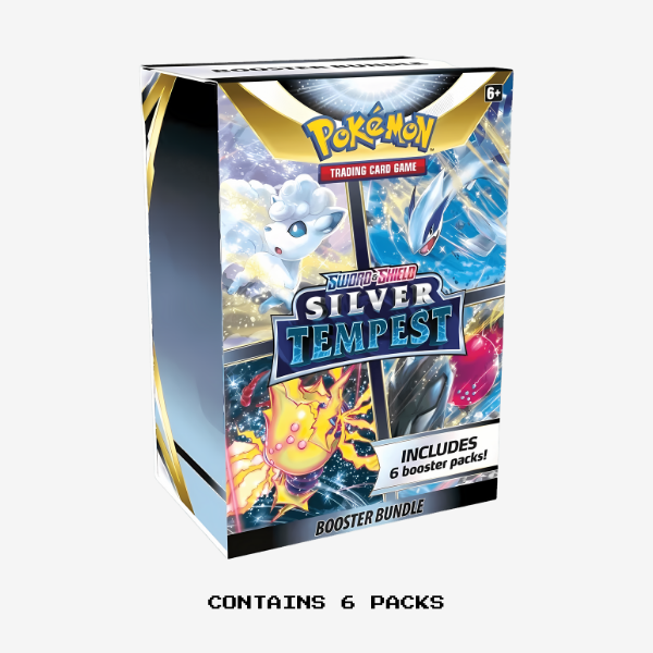 Pokemon Silver Tempest Booster Bundle x 1 (6 packs) (Trading Cards)