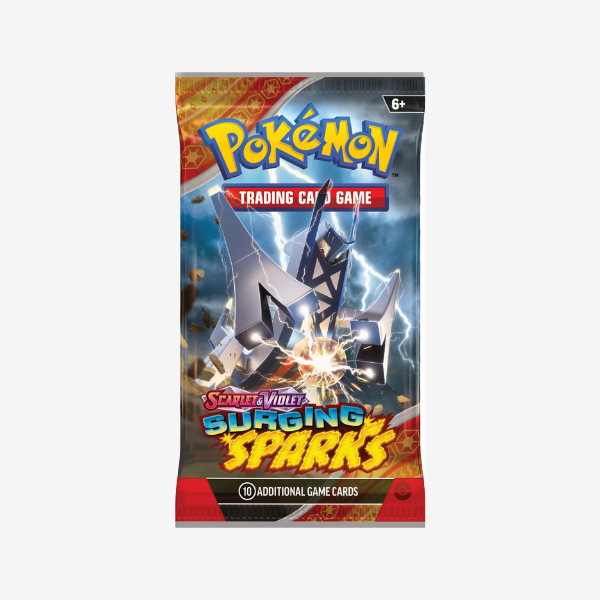 Pokemon Surging Sparks Sealed Booster Pack x1 (Trading Cards)