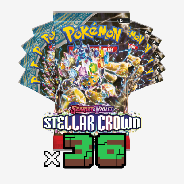 Pokemon Stellar Crown Sealed Booster Display x1 (36 packs)
