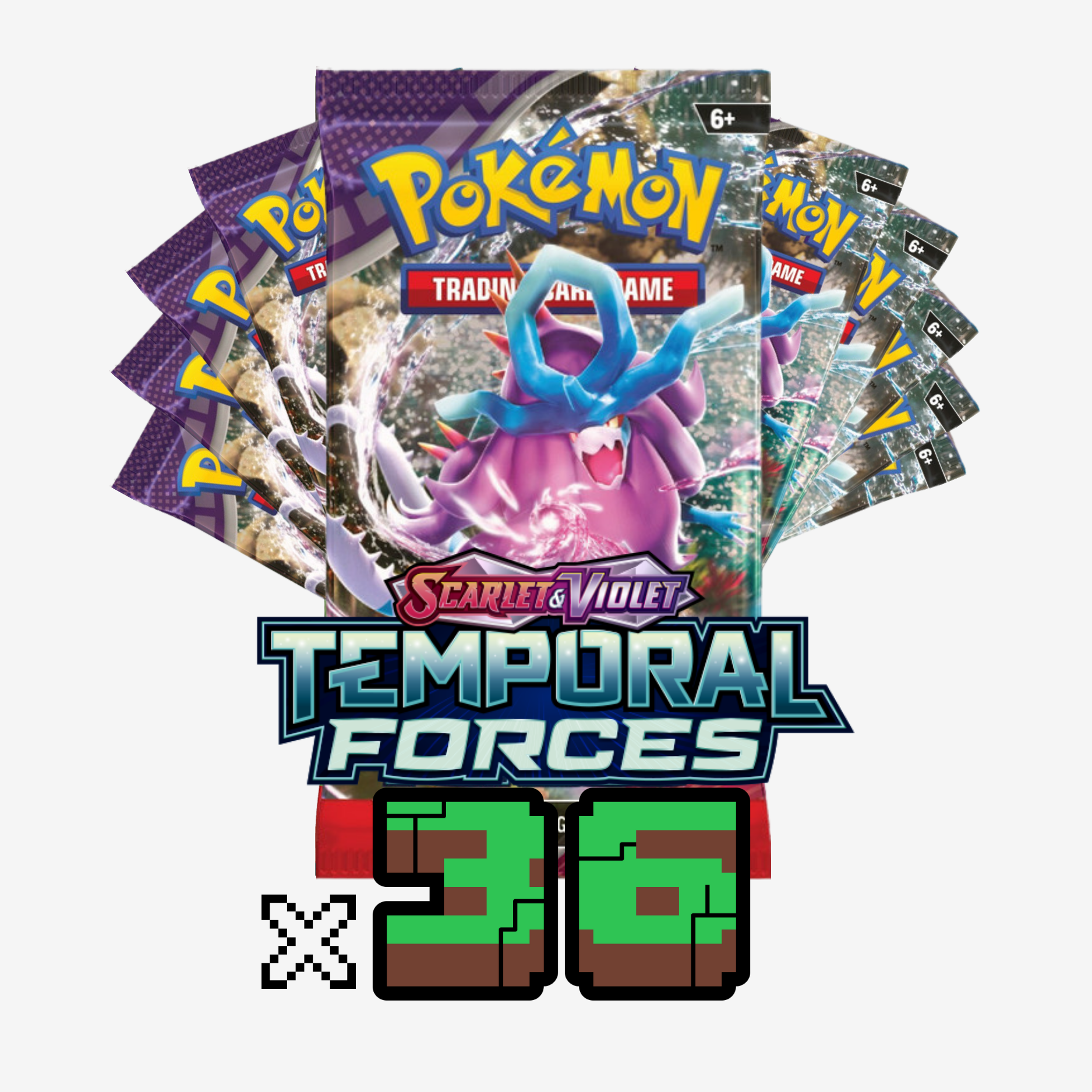 Pokemon Temporal Forces Booster Pack - English (x36)