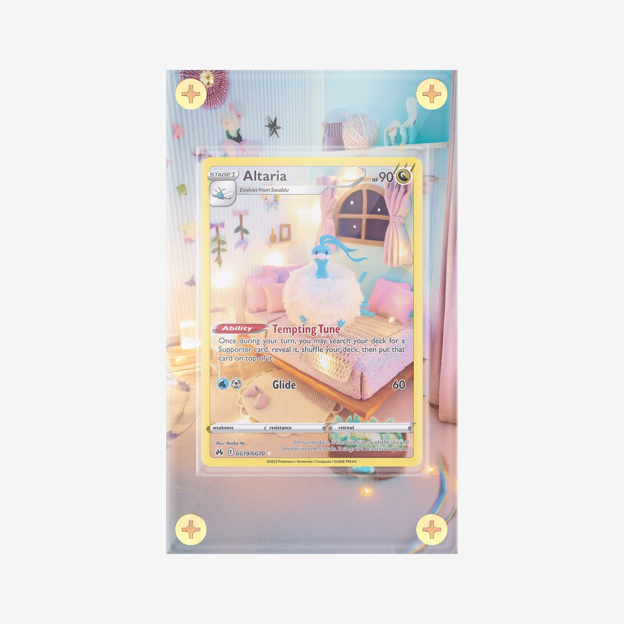 Altaria #GG19/GG70 : Crown Zenith - Pokemon Infinity Frames