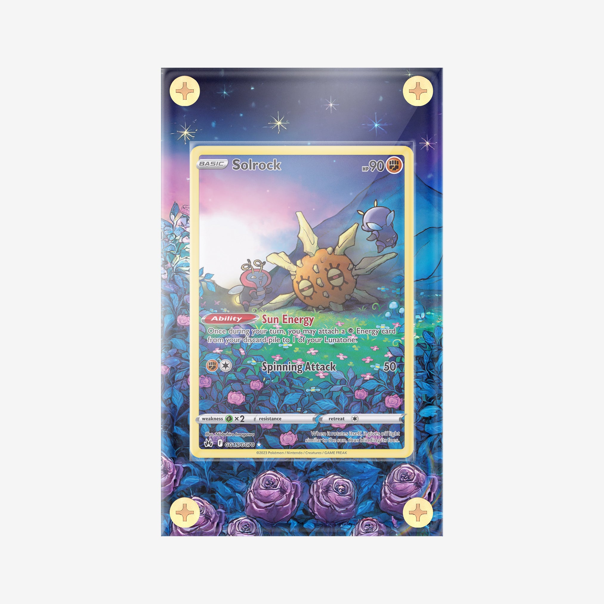 Solrok #GG15/GG70 : Crown Zenith - Pokemon Infinity Frames