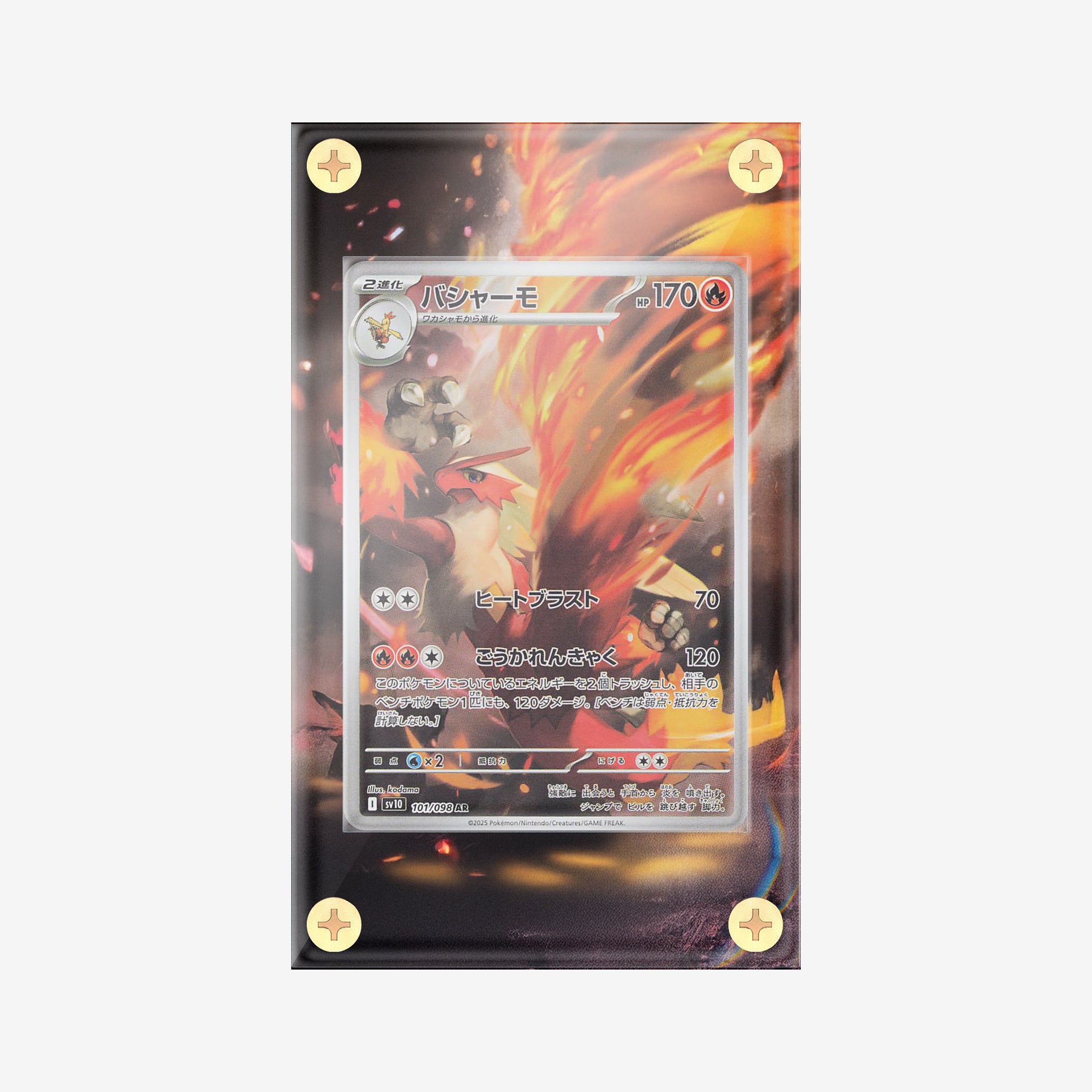 Blaziken IR: Destined Rivals - Pokemon Infinity Frames