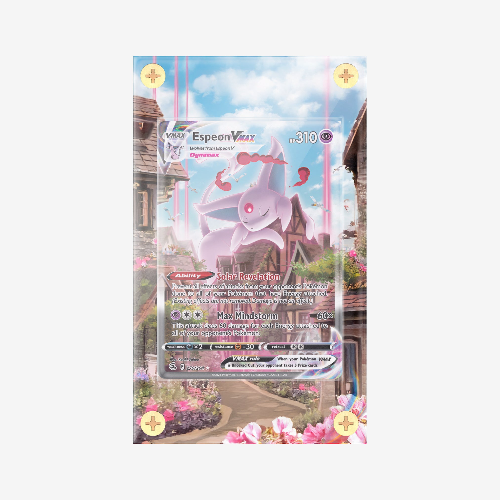 Espeon VMAX 270/264 : Fusion Strike - Pokemon Infinity Frames