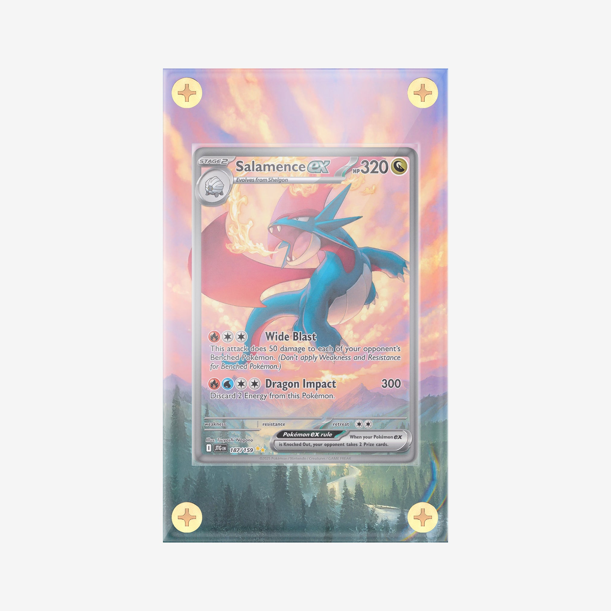 Salamence SIR: Journey Together - Pokemon Infinity Frames