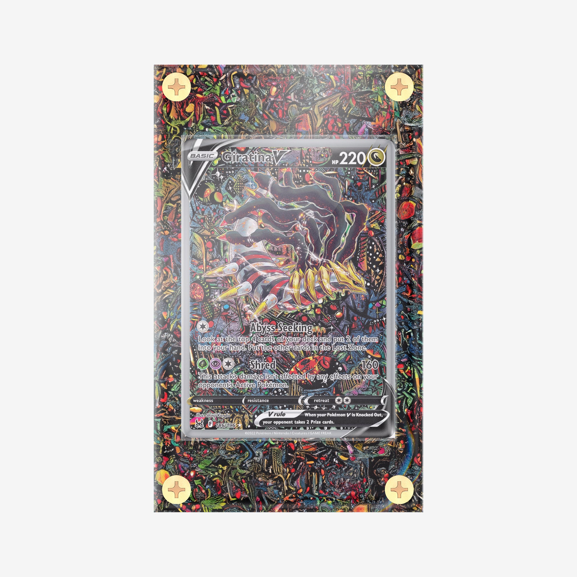 Giratina #186/196 : Lost Origin - Pokemon Infinity Frames