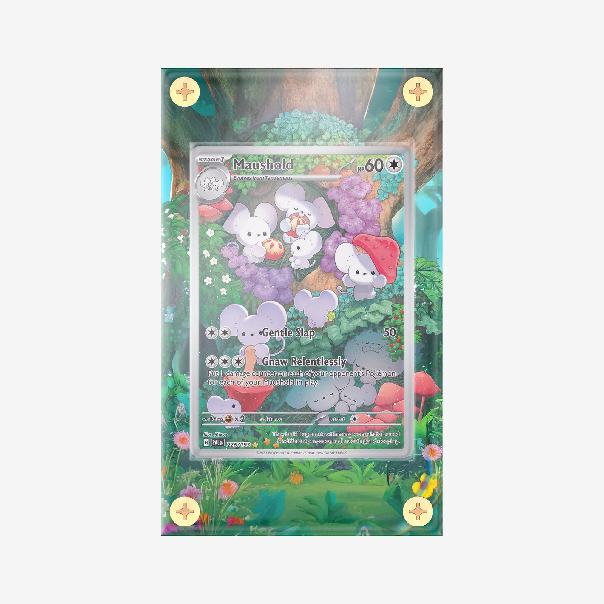 Maushold IR: Paldea Evolved - Pokemon Infinity Frames
