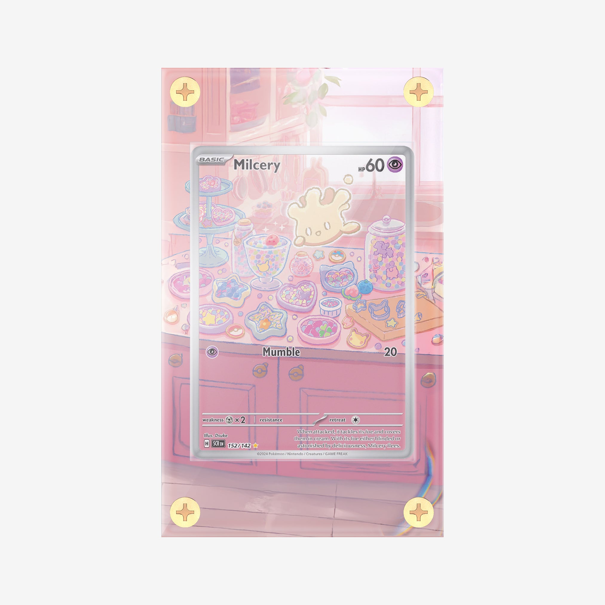 Milcery IR: Stellar Crown - Pokemon Infinity Frames