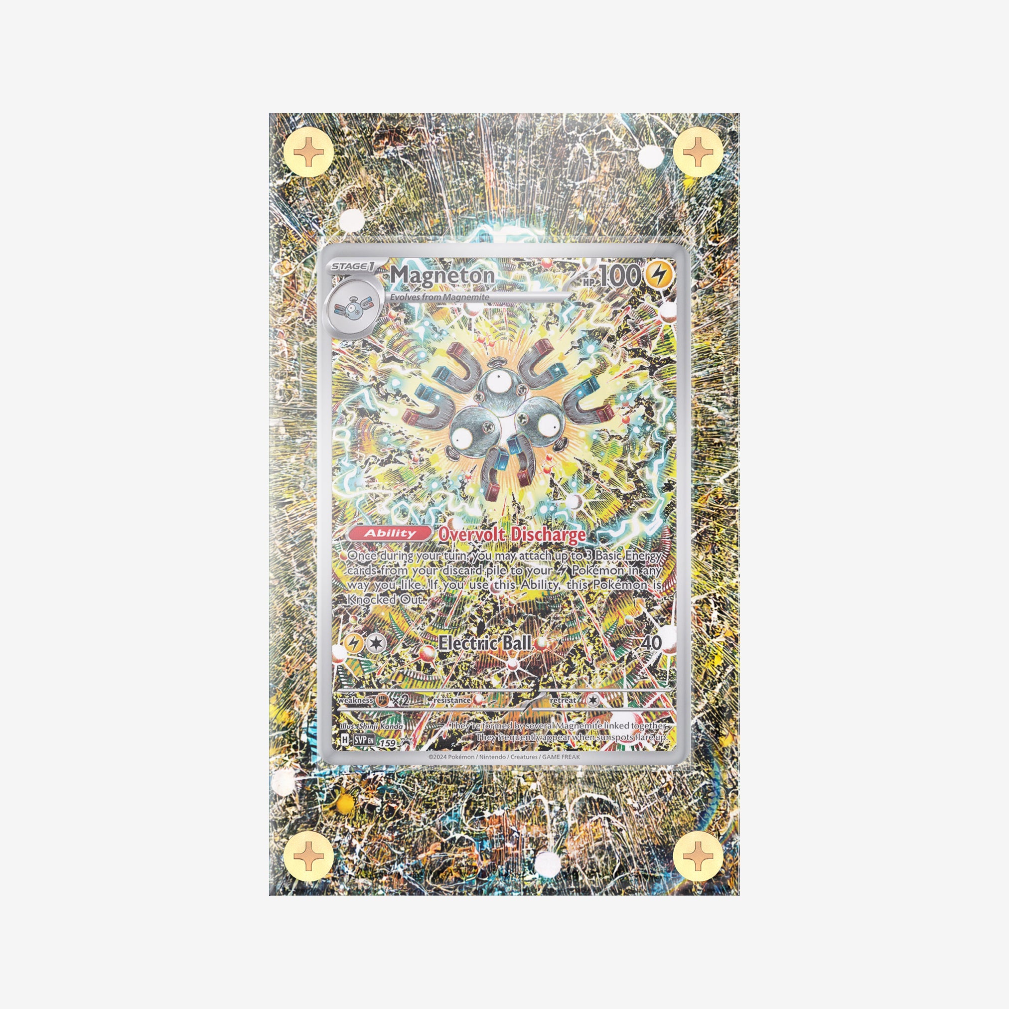 Magneton #159 PROMO : Surging Sparks - Pokemon Infinity Frames