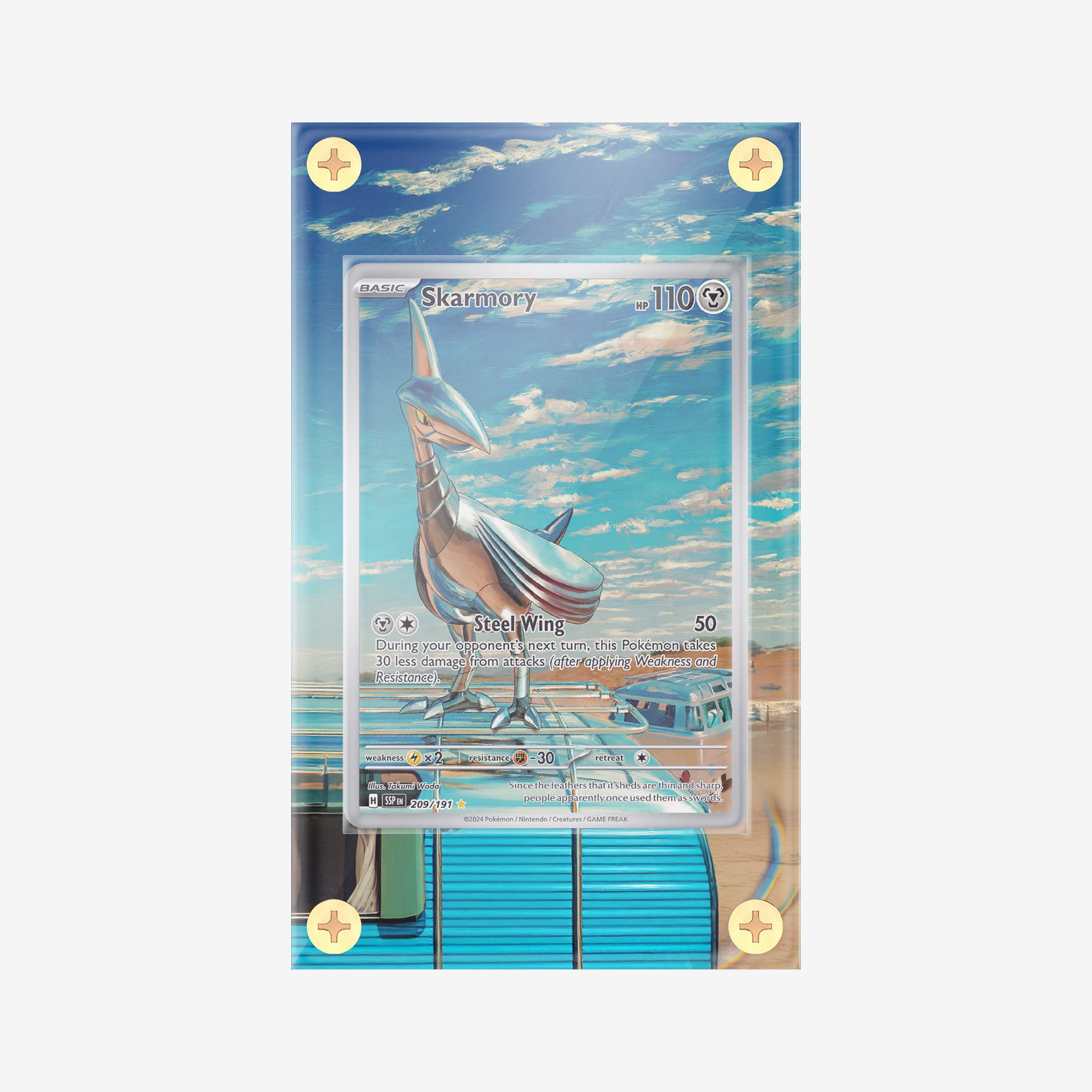Skarmory #209/191 : Surging Sparks - Pokemon Infinity Frames