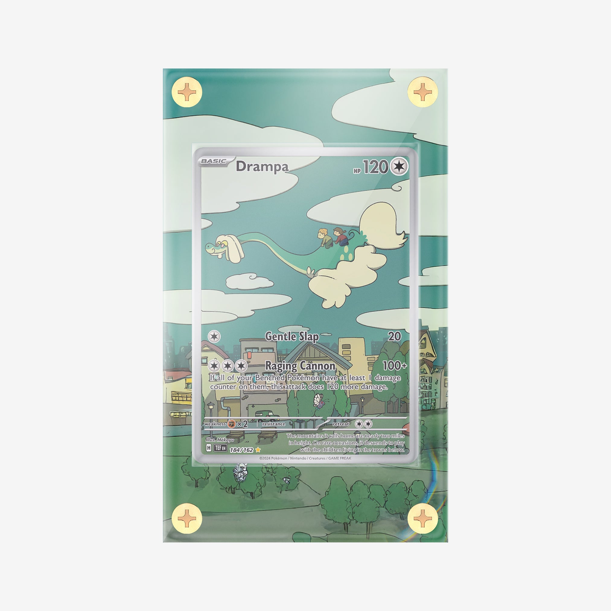 Drampa #184/162 : Temporal Forces - Pokemon Infinity Frames