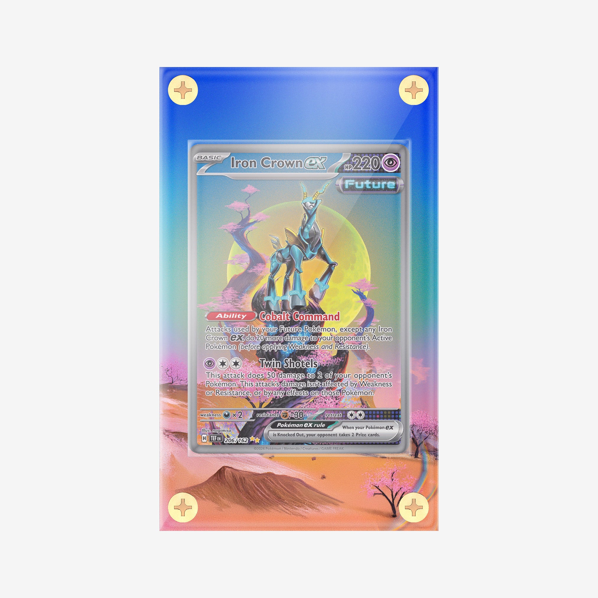 Iron Crown #206/162 : Temporal Forces - Pokemon Infinity Frames