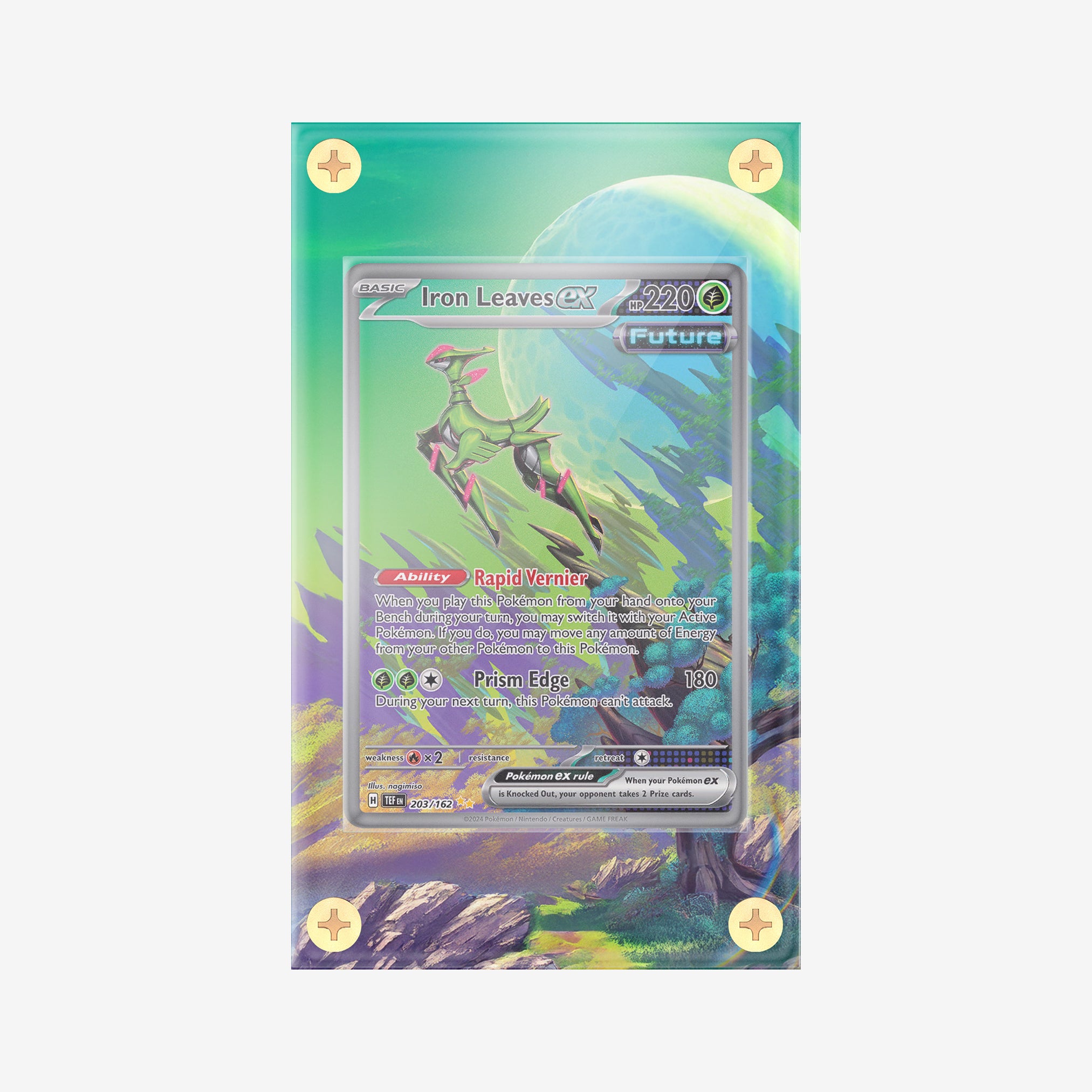 Iron Leaves #203/162 : Temporal Forces - Pokemon Infinity Frames