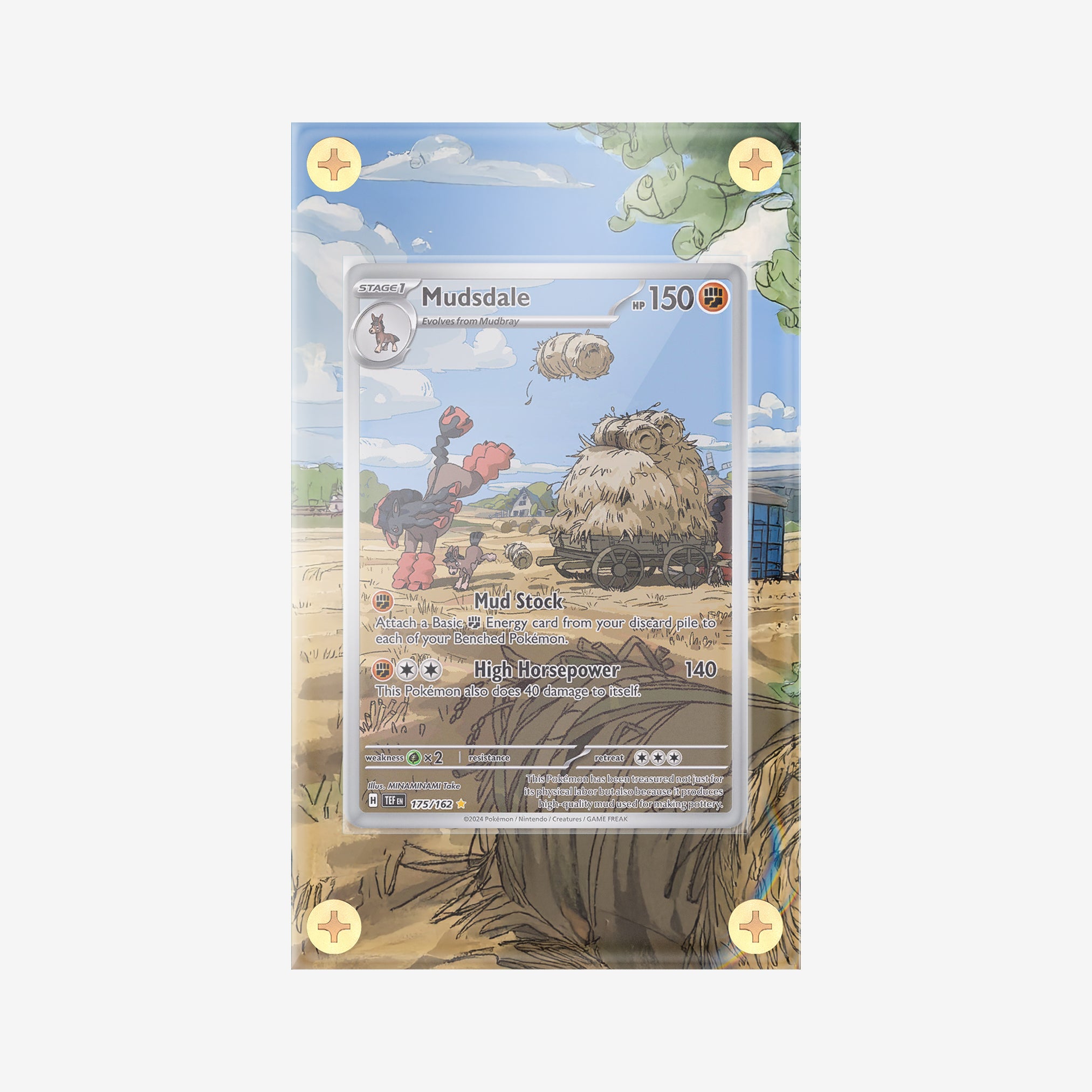 Mudsdale #078/071 : Temporal Forces - Pokemon Infinity Frames
