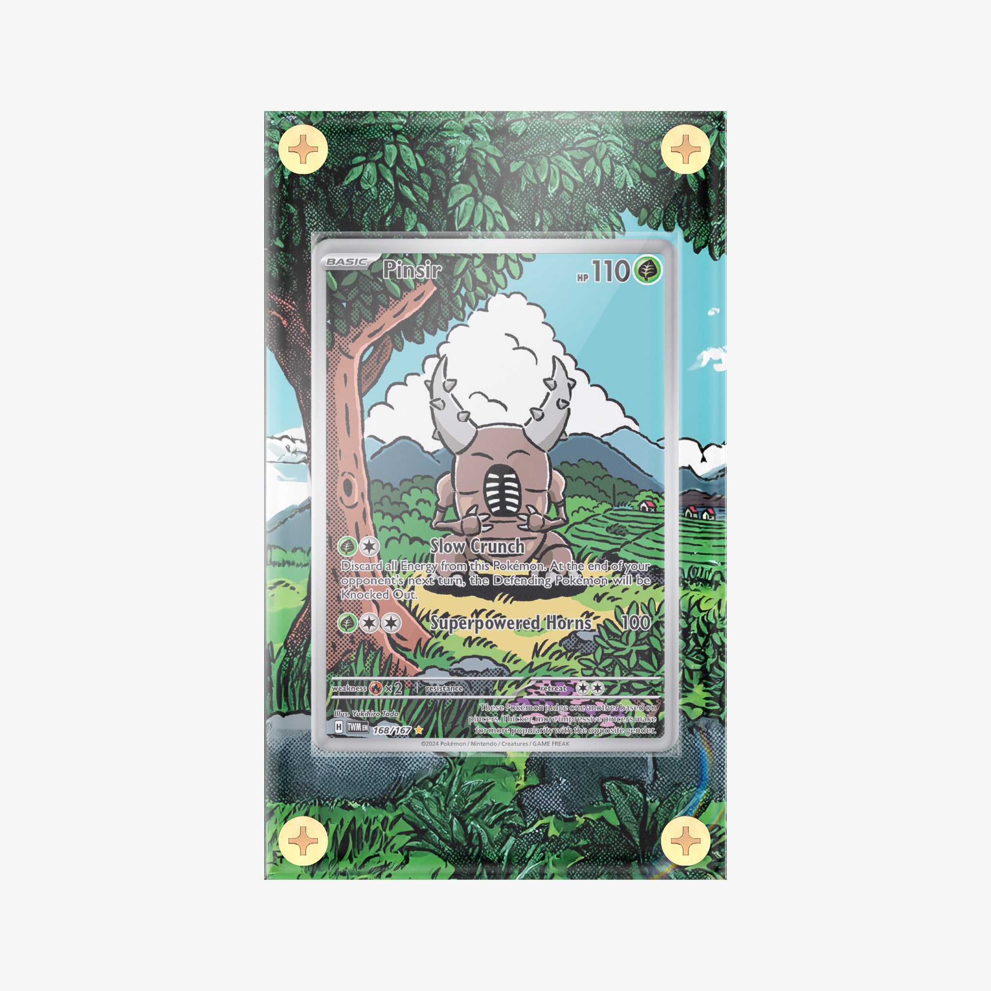 Pinsir #168/167 : Twilight Masquerade - Pokemon Infinity Frames