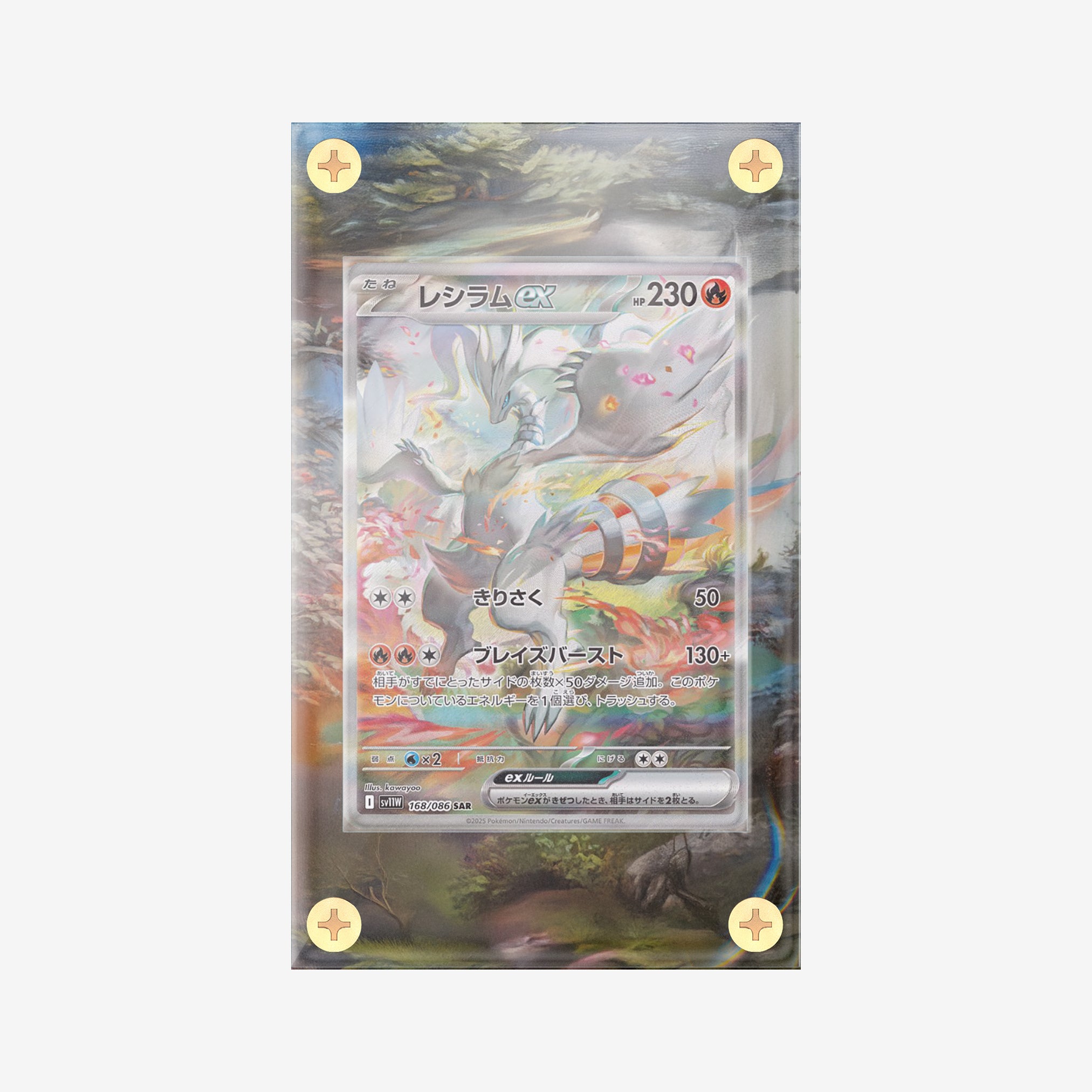 Reshiram SAR: White Flare - Pokemon Infinity Frames