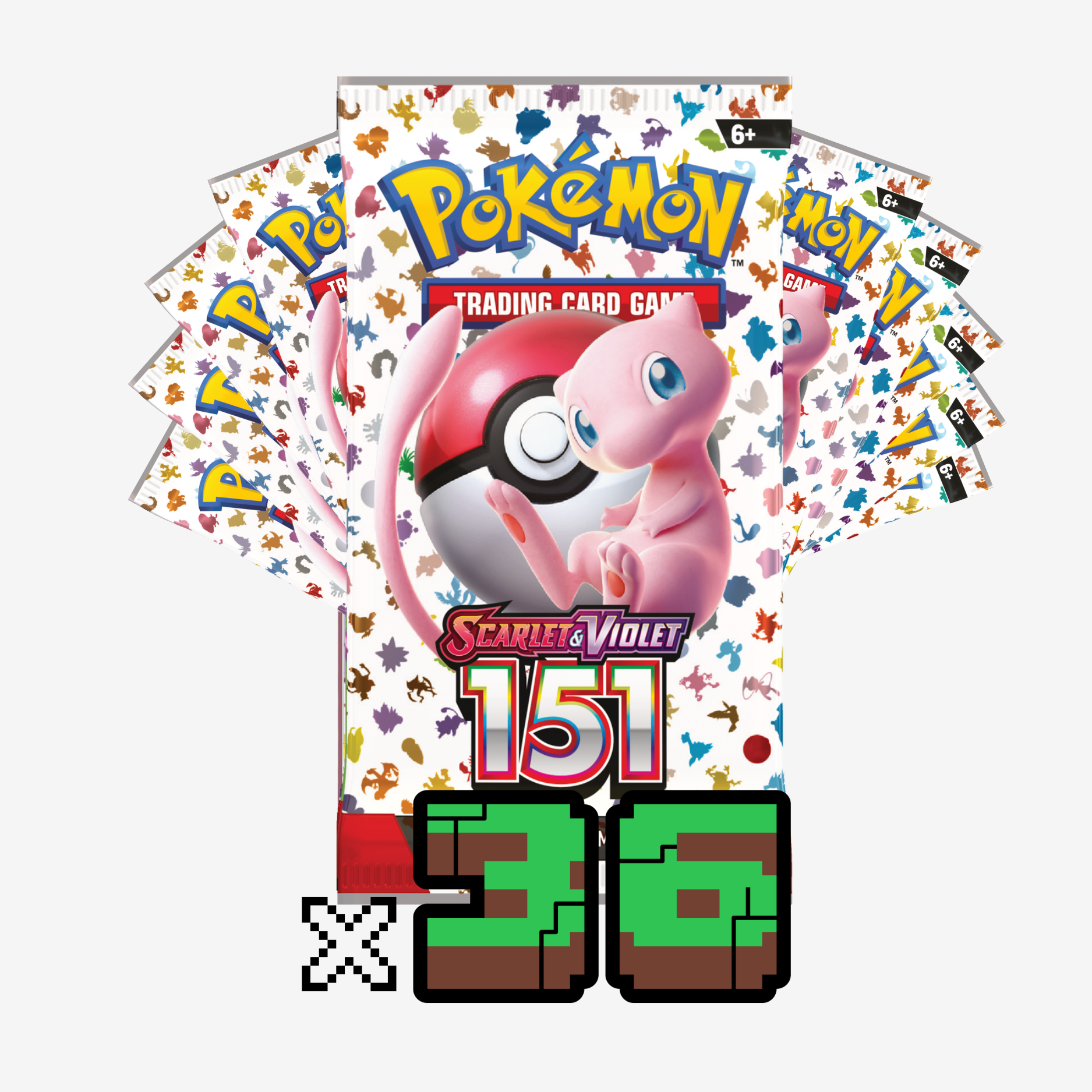 Pokemon 151 Booster Pack - English (x36)