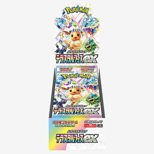 Japanese Eeveelution Terestal Festival ex Booster Box x1