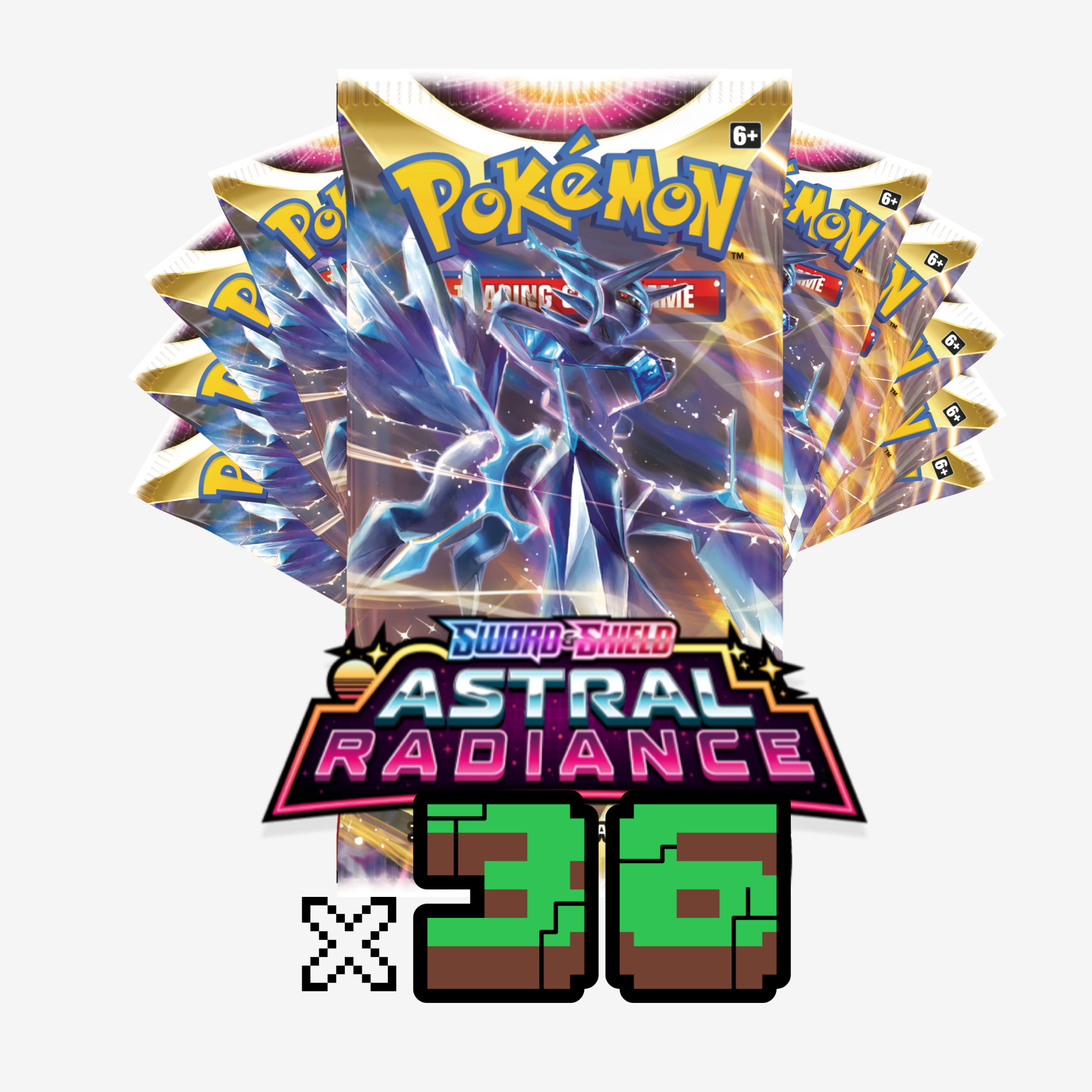 Pokemon Astral Radiance Booster Pack - English (x36)