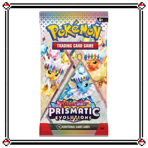 Pokemon Prismatic Evolution Booster Pack - English (x1)