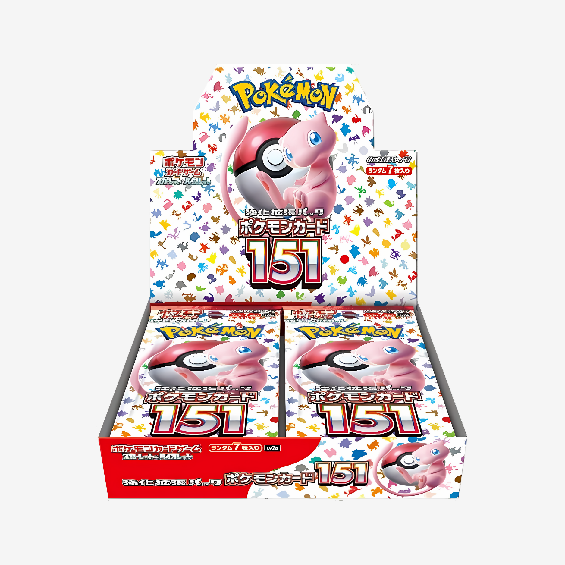 Pokemon 151 Shrinked Booster Box - Japanese (x1) (20 packs)