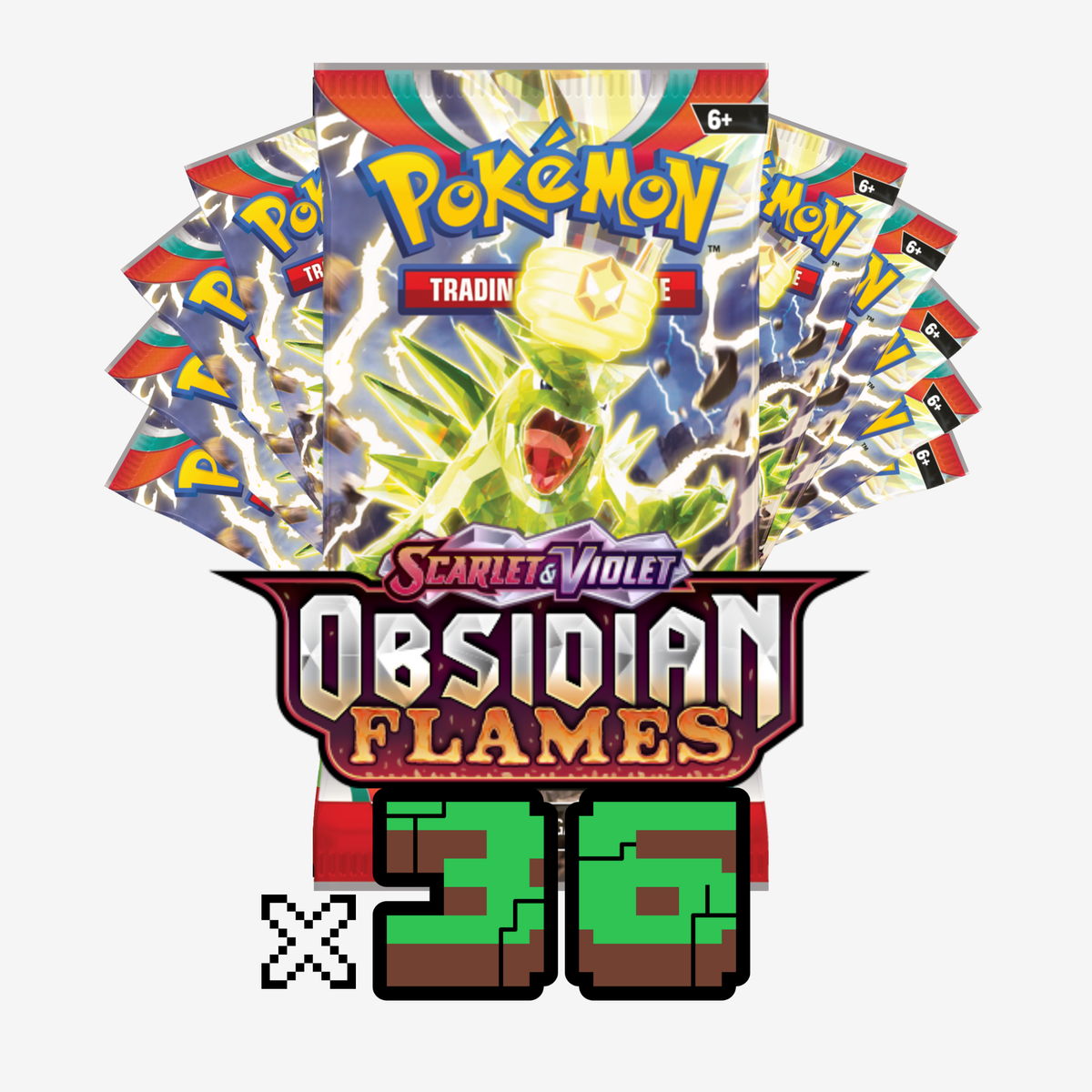Pokemon Obsidian Flames Booster Pack - English (x36)