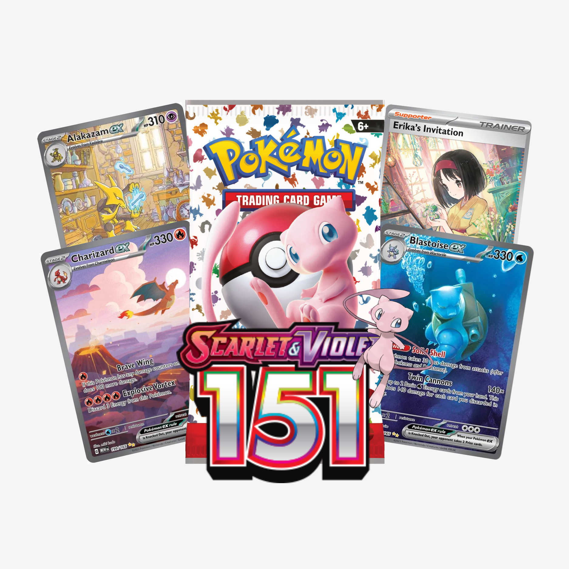 Pokemon 151 Sealed Booster Pack x1 (Trading Cards)