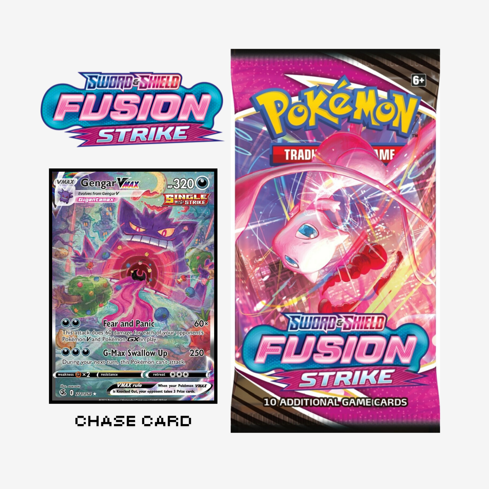 Pokemon Fusion Strike Booster Pack - English (x1)