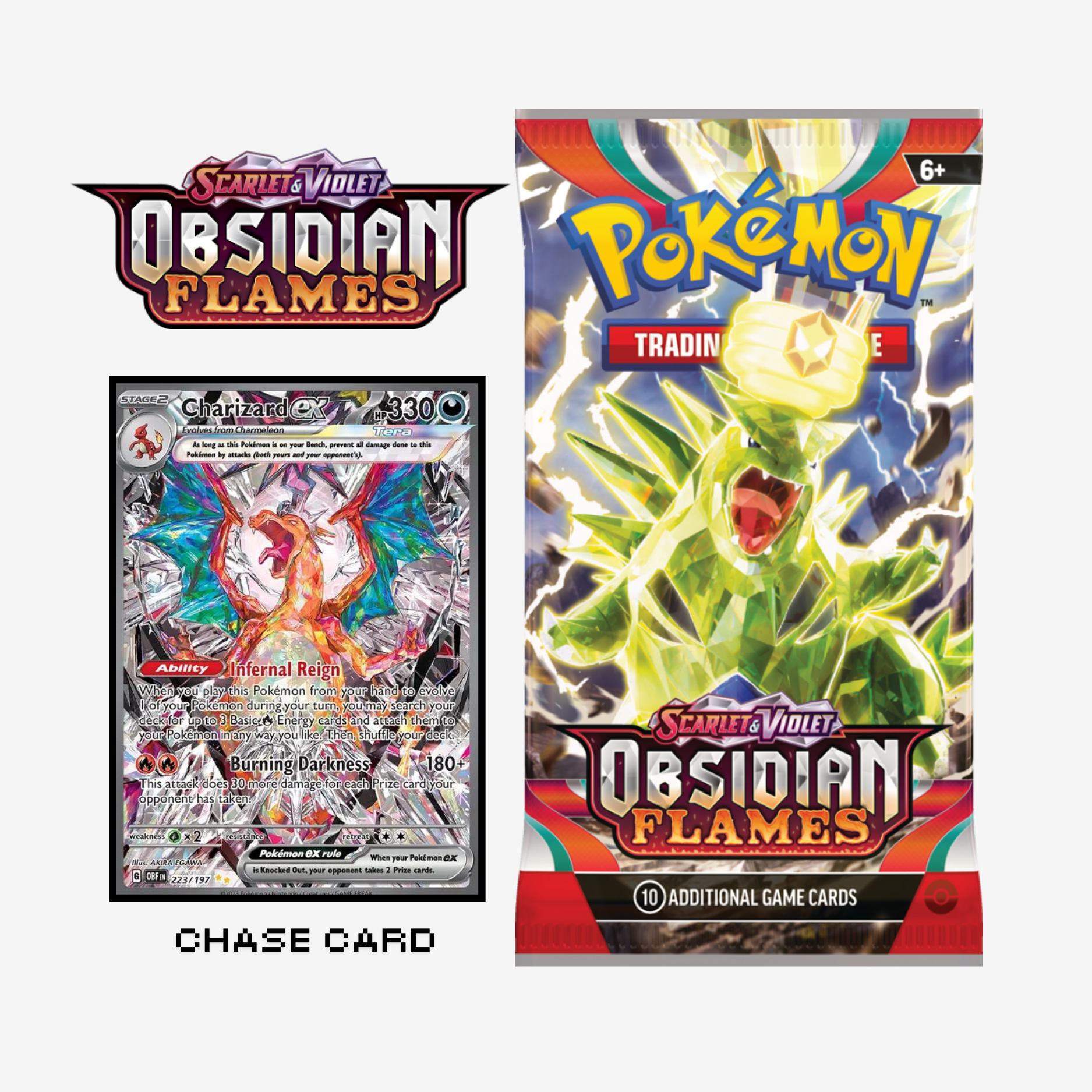 Pokemon Obsidian Flames Booster Pack - English (x1)