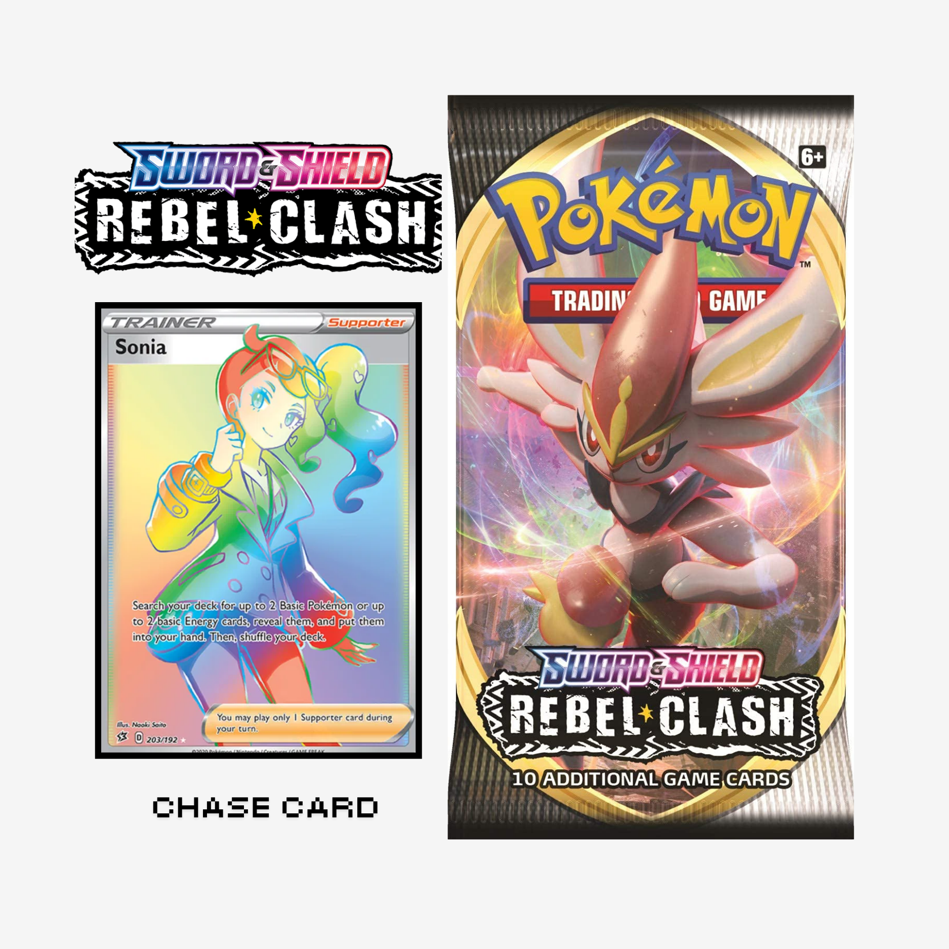 Pokemon Rebel Clash Booster Pack - English (1)
