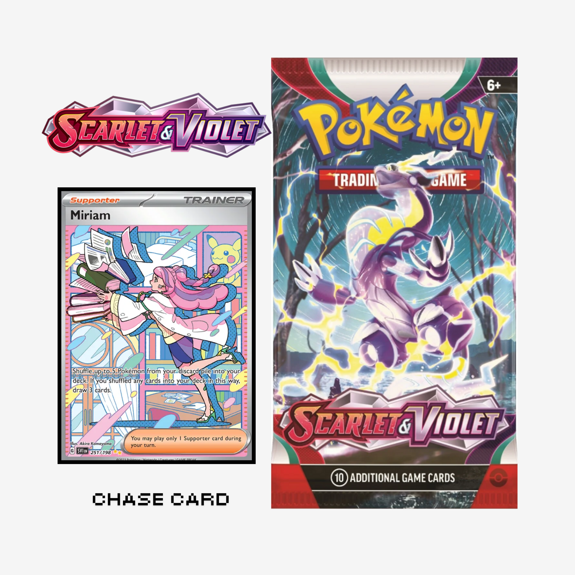 Pokemon Scarlet & Violet Booster Pack - English (x1)