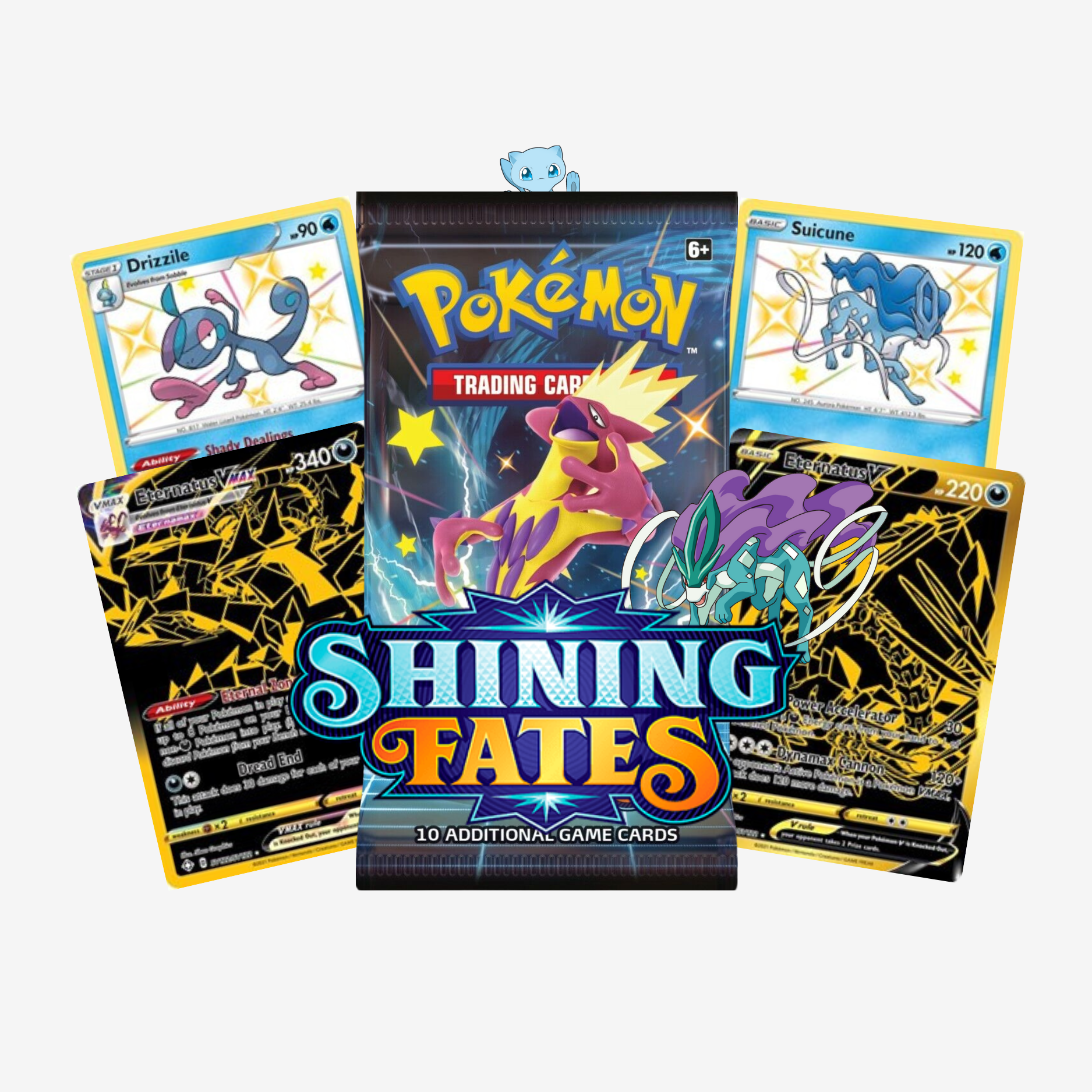 pokemon trading card game shining fates booster pack Pokemon Shining Fates Booster Pack