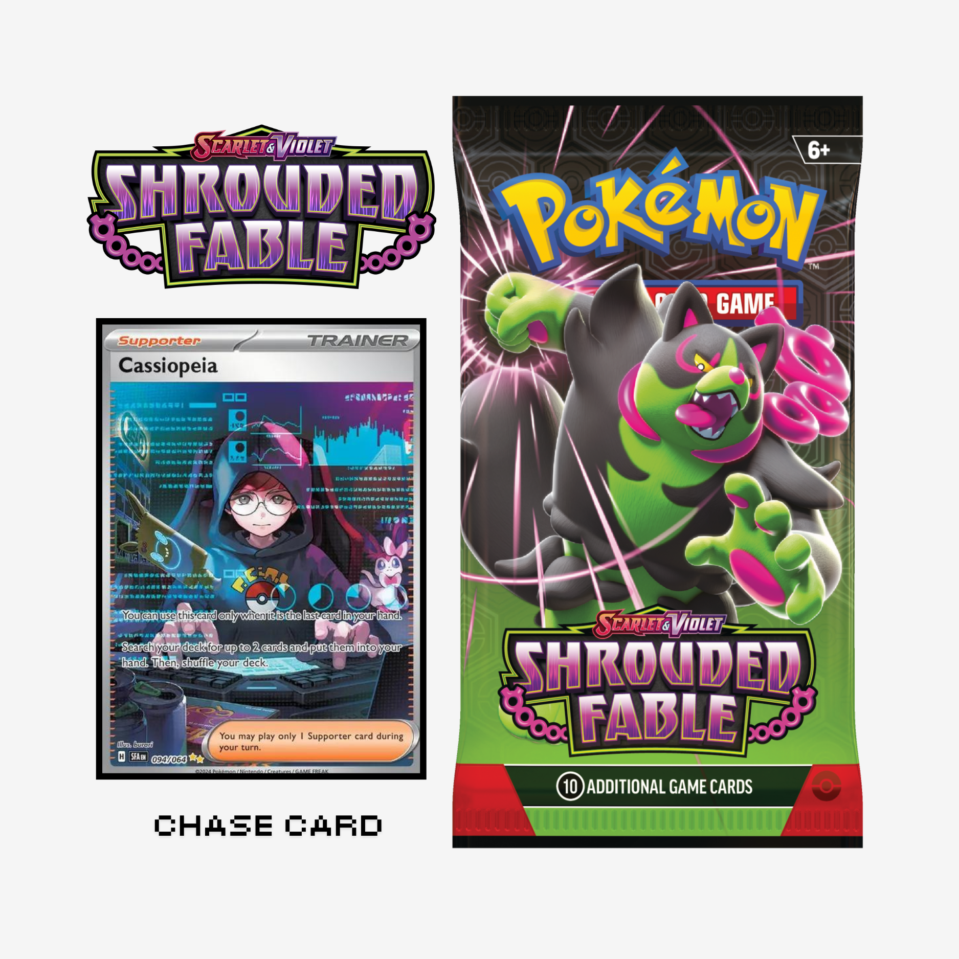 Pokemon Shrouded Fable Booster Pack - English (x1)