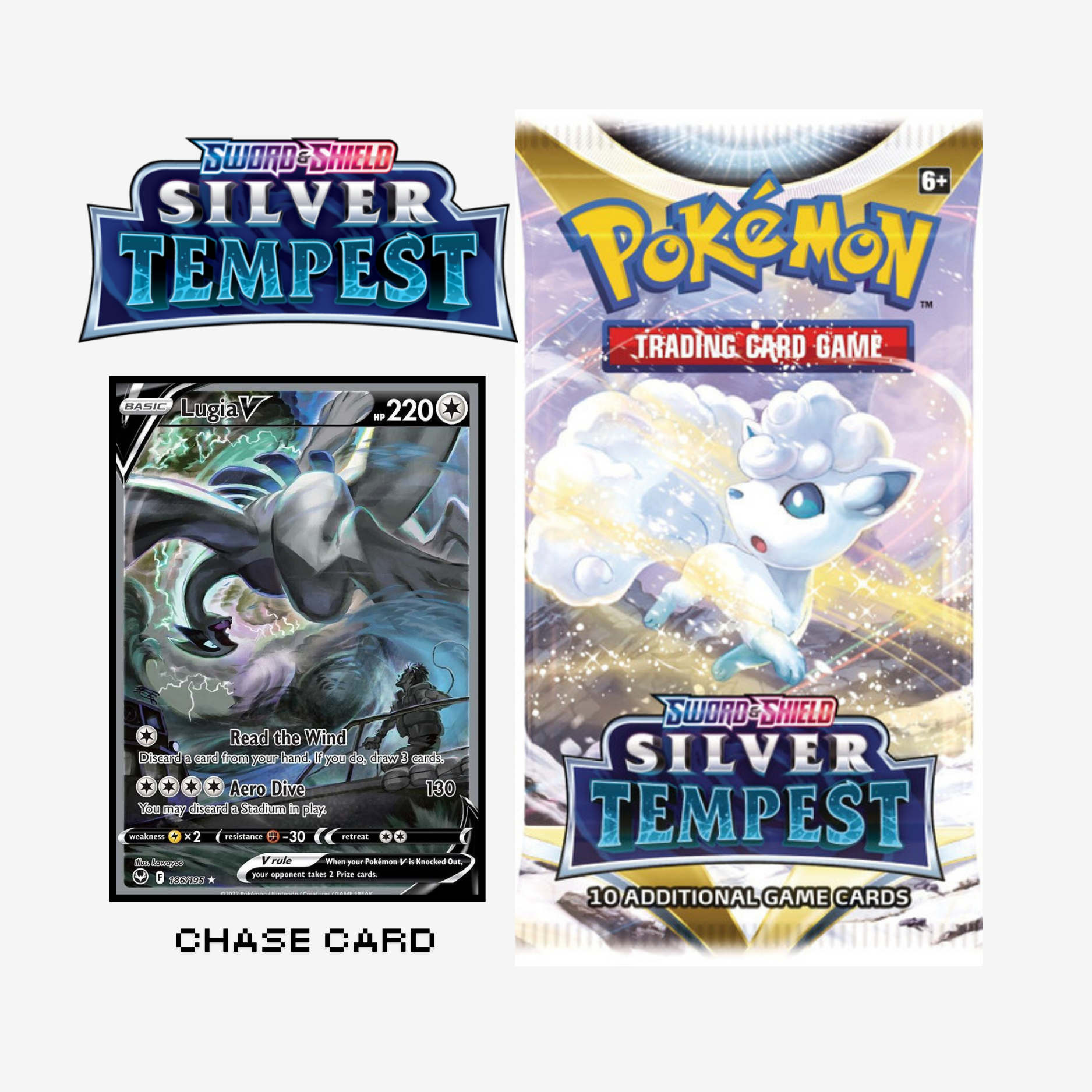 Pokemon Silver Tempest Booster Pack - English (x1)