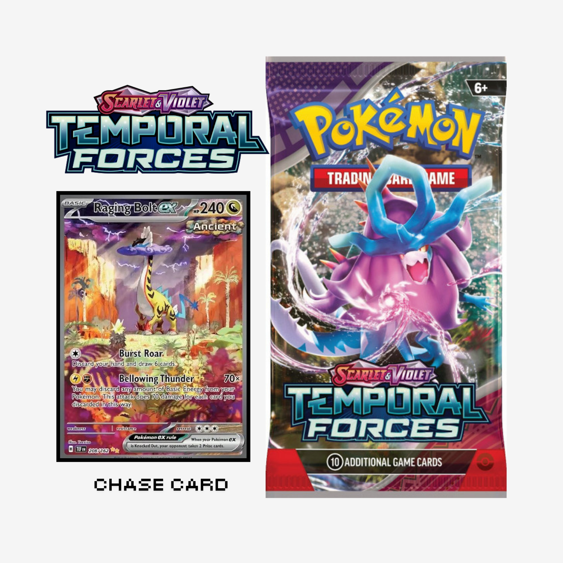 Pokemon Temporal Forces Booster Pack - English (x1)