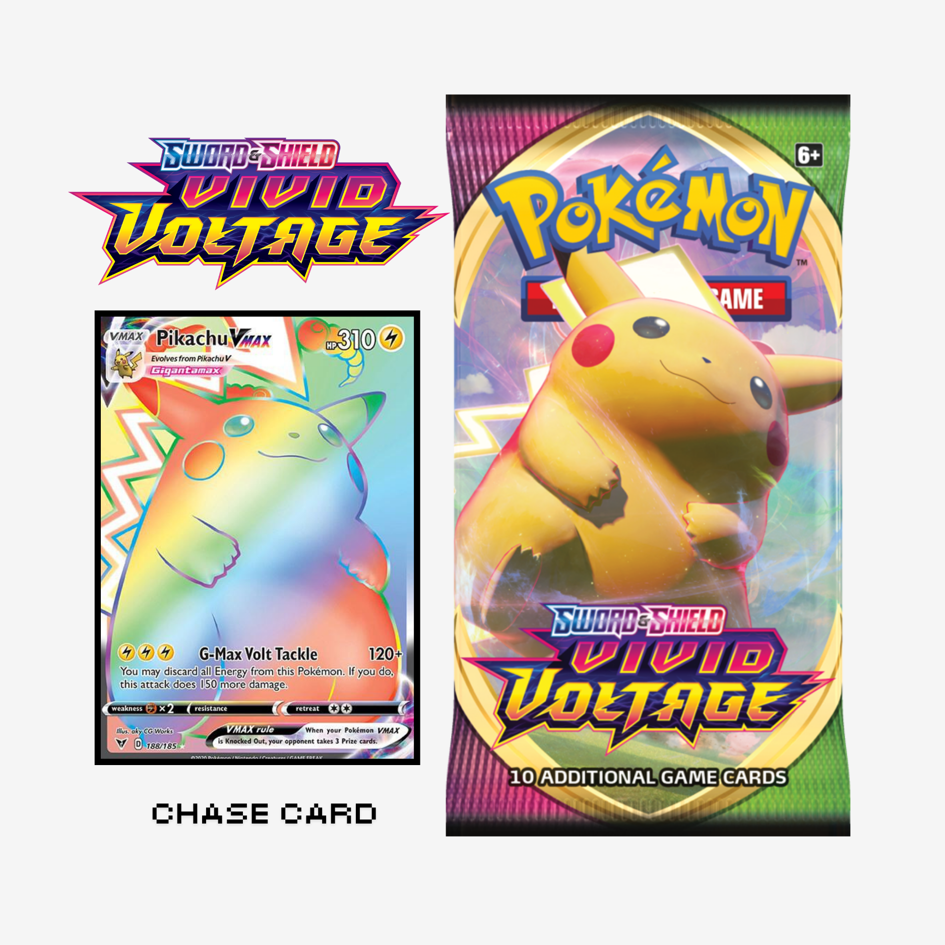 English Pokemon Vivid Voltage Booster Pack - English (x1)