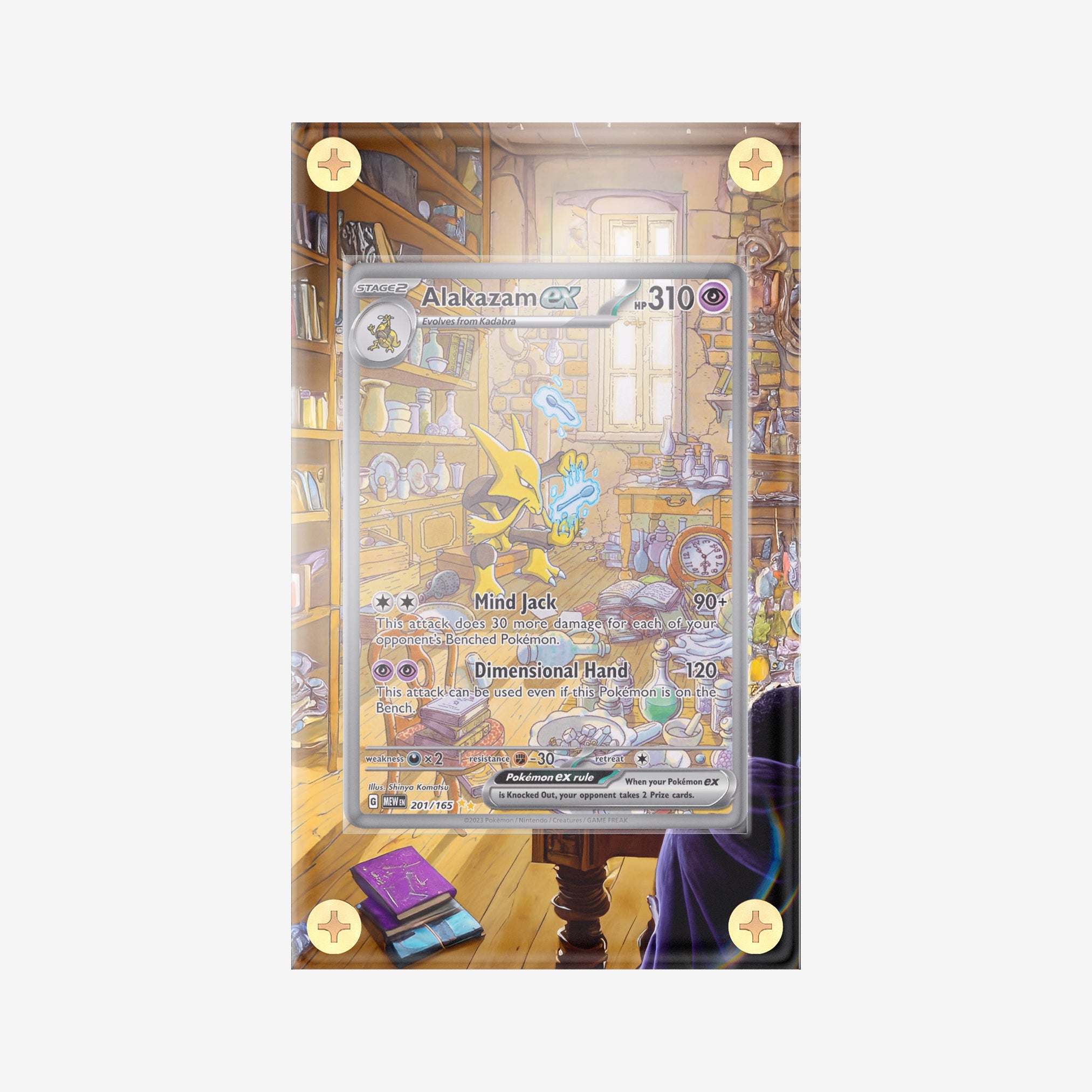 Alakazam #201/165 : 151 - Pokemon Infinity Frames