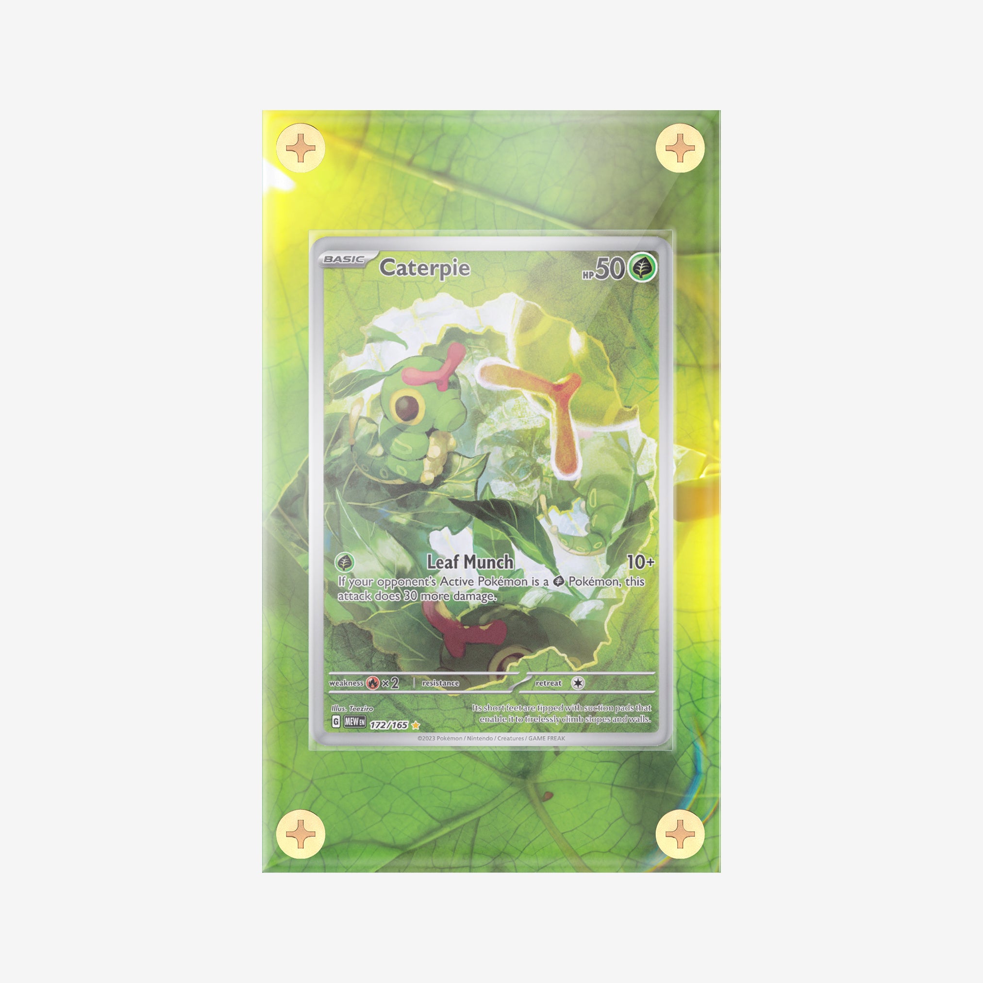 Caterpie #172/165 : 151 - Pokemon Infinity Frames