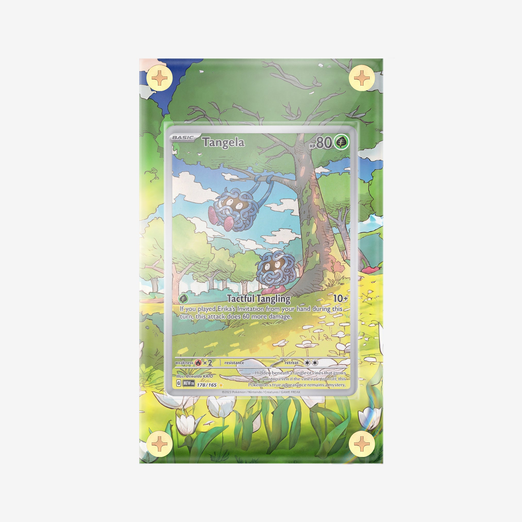 Tangela #178/165 : 151 - Pokemon Infinity Frames